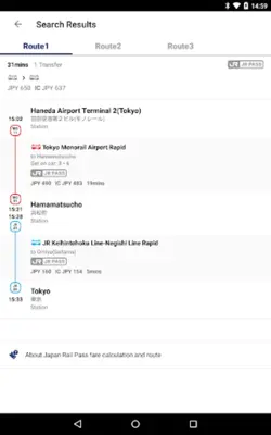 NAVITIME for Japan Travel android App screenshot 2